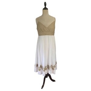 NWOT DONNA MORGAN 100% COTTON SUNDRESS W/ADJUSTABLE STRAPS
